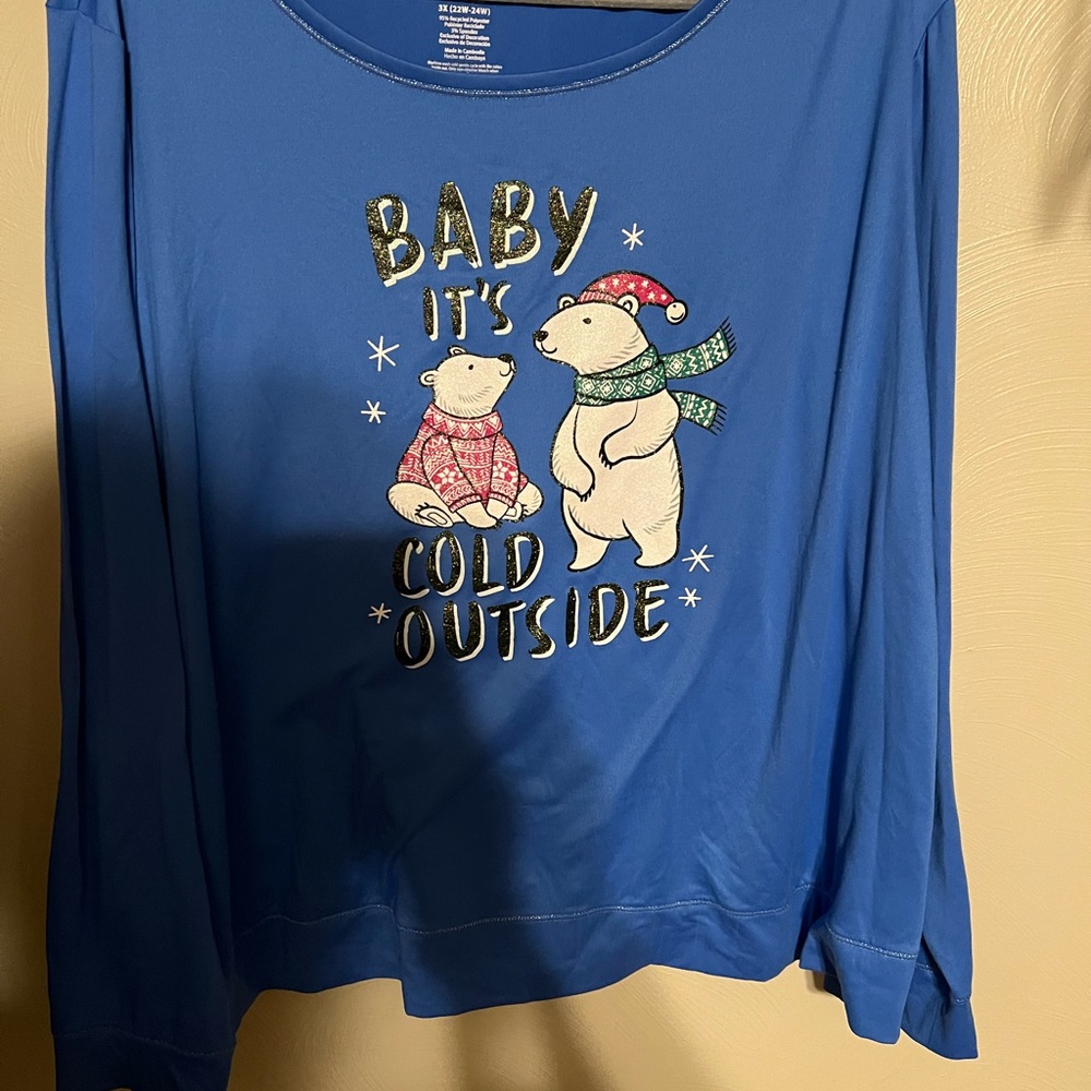 Women’s graphic long sleeved shirt